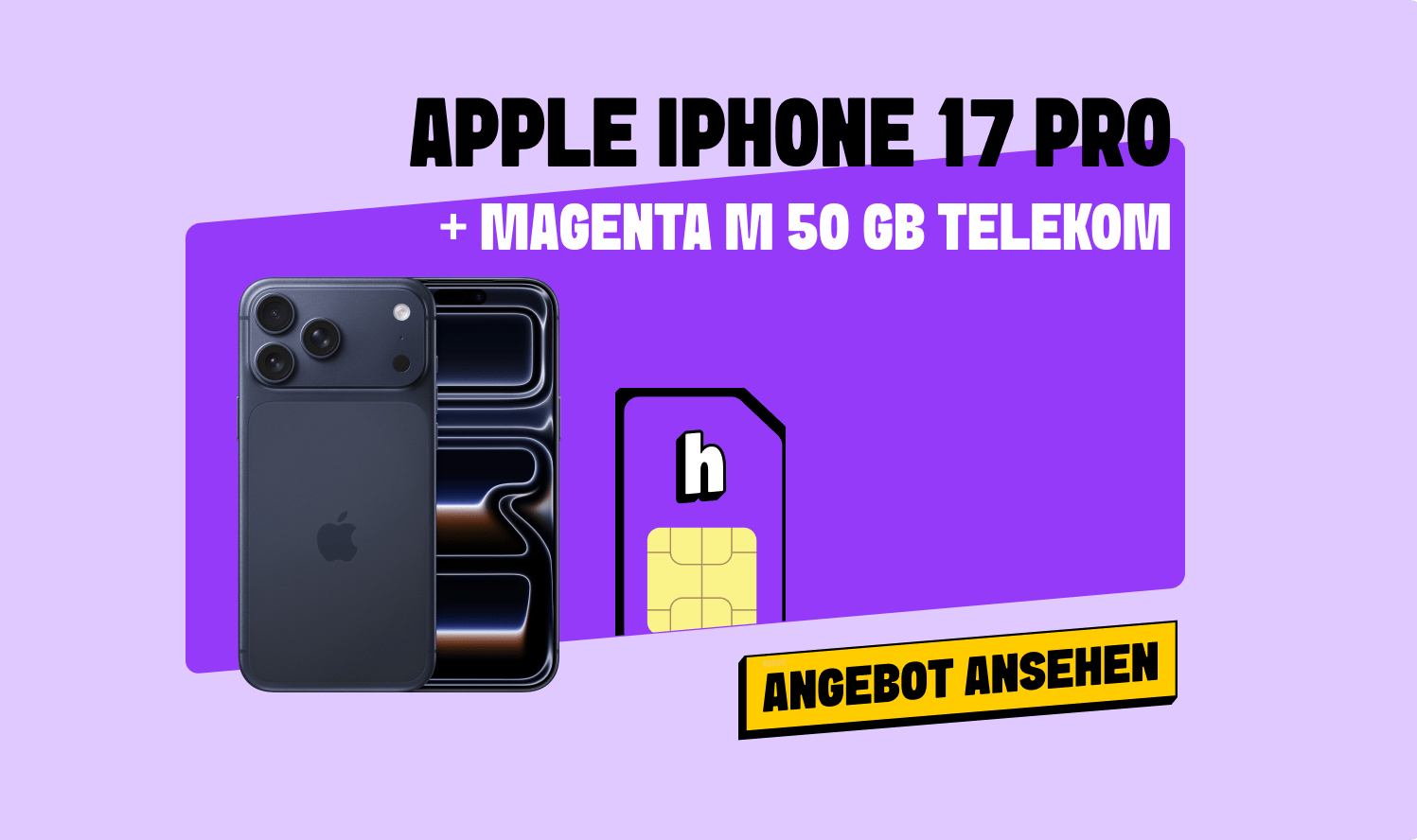 Apple iPhone 17 Pro jetzt zum Aktionspreis