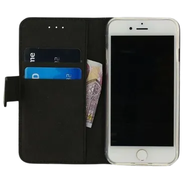 Mobilize Pu-Leder Book Hülle Schwarz Apple iPhone 8/SE 2020/SE 2022