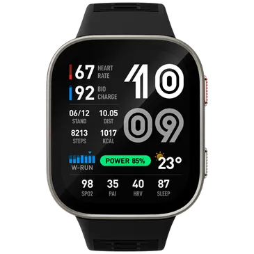 Amazfit Bip Max Silber