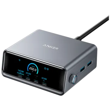 Anker Prime 6-In-1 Schnellladegerät 250W Schwarz