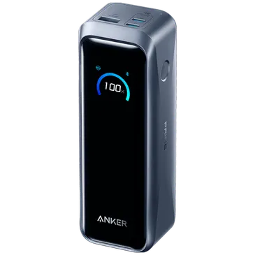 Anker Prime Dual USB-C + USB-A Schnellladegerät Powerbank 20.000mAh Silber