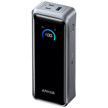 Anker Prime Dual USB-C + USB-A Schnellladegerät Powerbank 26.250mAh Silber