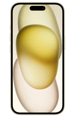 Apple iPhone 15 256GB Gelb Refurbished