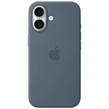 Apple Silikon Back Cover Blau MagSafe Apple iPhone 17