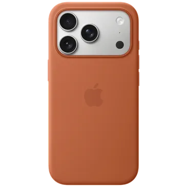 Apple Silikon Back Cover Braun MagSafe Apple iPhone 17 Pro