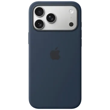 Apple Silikon Back Cover Dunkelblau MagSafe Apple iPhone 17 Pro Max