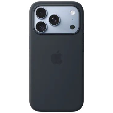 Apple Silikon Back Cover Dunkelblau MagSafe Apple iPhone 18 Pro