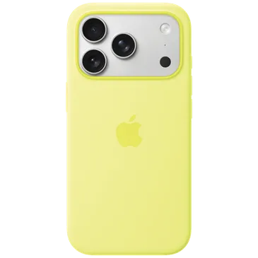 Apple Silikon Back Cover Gelb MagSafe Apple iPhone 17 Pro