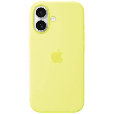 Apple Silikon Back Cover Gelb MagSafe Apple iPhone 17