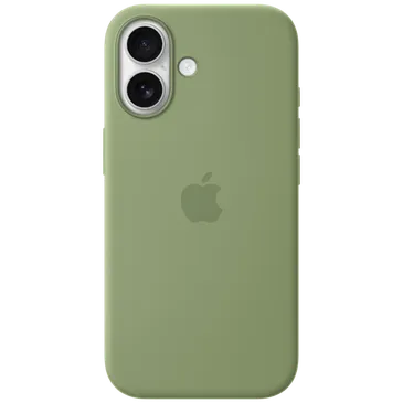 Apple Silikon Back Cover Grün MagSafe Apple iPhone 17