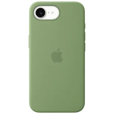 Apple Silikon Back Cover Grün MagSafe Apple iPhone 17e