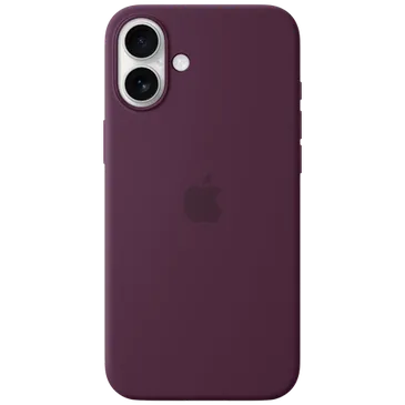 Apple Silikon Back Cover Lila MagSafe Apple iPhone 16 Plus