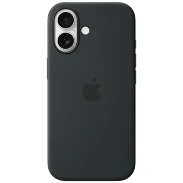 Apple Silikon Back Cover Schwarz MagSafe Apple iPhone 17