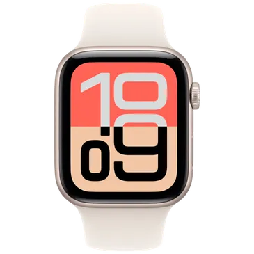 Apple Watch SE 3 44mm 5G Gold (Beiges Gumiarmband S/M)