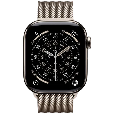 Apple Watch Series 11 42mm 5G Naturel Titanium (Naturel Milanese Armband)