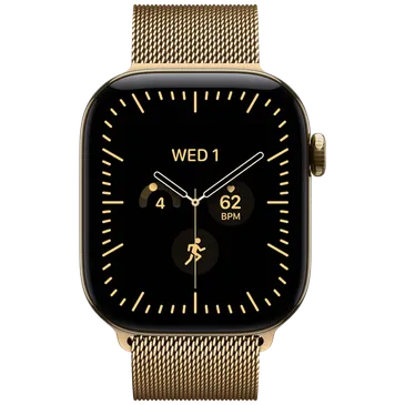 Apple Watch Series 12 42mm 5G Gold Titanium (Goldenes Milanaiseband)