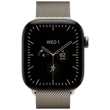Apple Watch Series 12 42mm 5G Naturel Titanium (Naturel Milanese Armband)