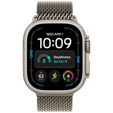 Apple Watch Ultra 4 49mm Naturel (Naturel Milanese Loop S)