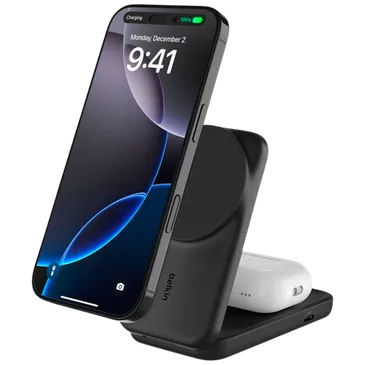 Belkin Kabellos Lader 2-In-1 25W Schwarz