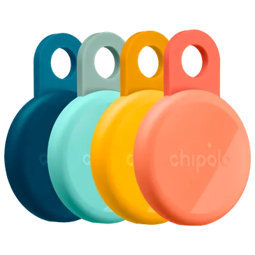 Chipolo LOOP Orange/Blau/Gelb/Minze 4-Pack