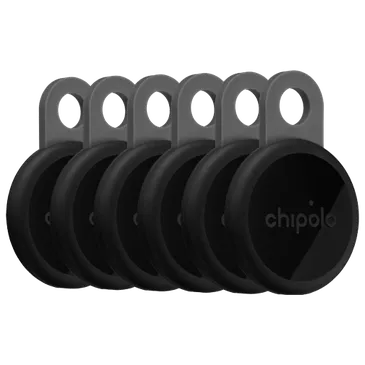 Chipolo LOOP Schwarz 6-Pack