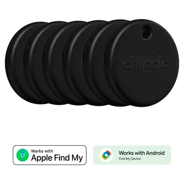 Chipolo POP Schwarz - 6-Pack