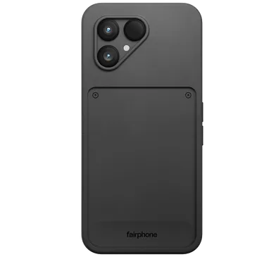 Fairphone Kunststoff Back Cover Schwarz Fairphone (Gen. 6)