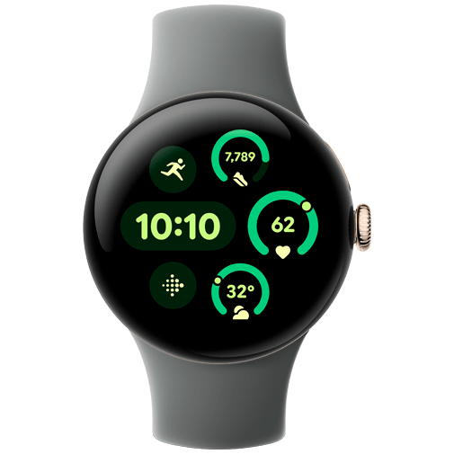 Google Pixel Watch 3 41mm Goud (Grijze Band)