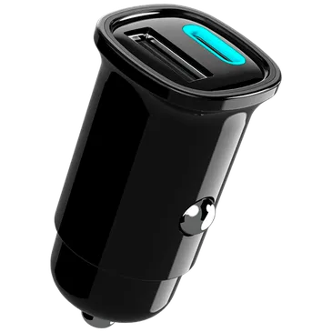 Grab 'N Go USB USB-C Auto-Ladegerät 30W Schwarz