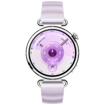 Huawei Watch GT 6 41mm Silber (Lila Armband)