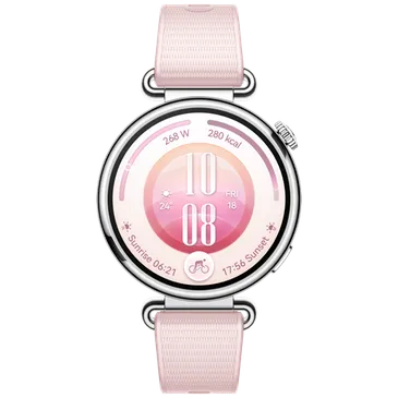 Huawei Watch GT 7 41mm Silber (Rosa Armband)