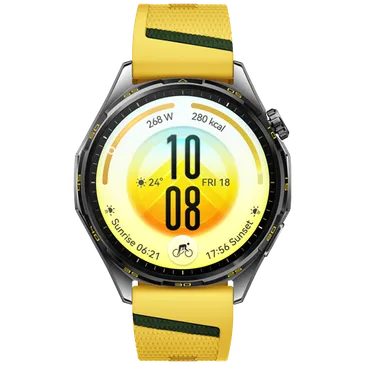 Huawei Watch GT 7 46mm Grau (Gelbes Armband)