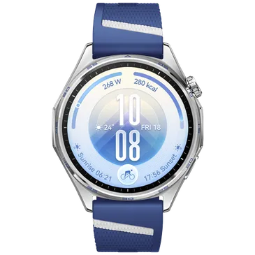 Huawei Watch GT 7 46mm Silber (Blaues Armband)