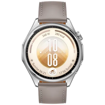 Huawei Watch GT 7 46mm Silber (Graues Armband)