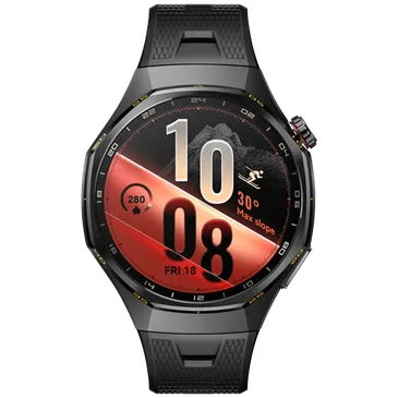 Huawei Watch GT 7 Pro 46mm Schwarz (Schwarzes Armband)