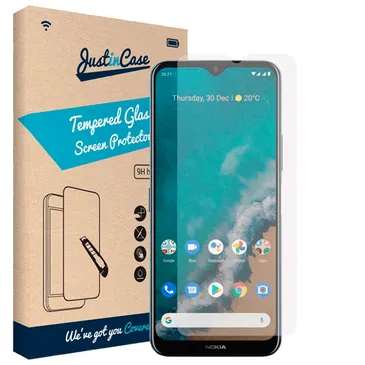 Just in Case Gehärtetes Glas Clear Displayschutzfolie Nokia G50
