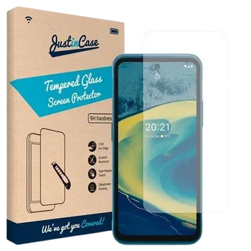 Just in Case Gehärtetes Glas Clear Displayshutzfolie Nokia XR20
