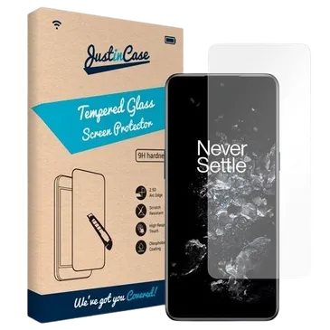 Just in Case Gehärtetes Glas Clear Displayschutzfolie OnePlus 10T