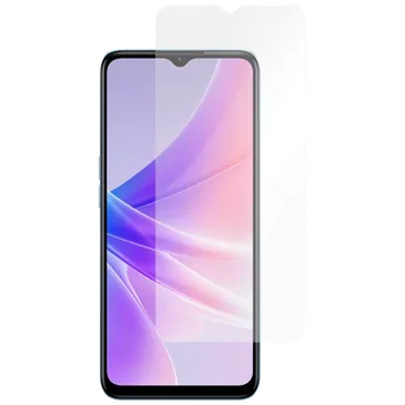 Just in Case Gehärtetes Glas Clear Displayschutzfolie Oppo A77