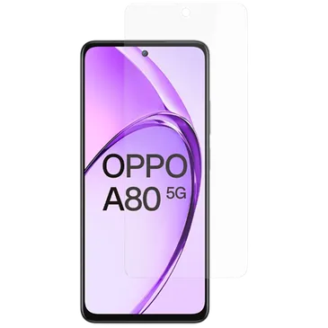 Just in Case Gehärtetes Glas Clear Displayschutzfolie OPPO A80