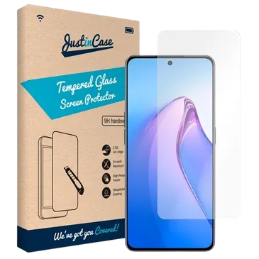 Just in Case Gehärtetes Glas Clear Displayschutzfolie OPPO Reno8 Pro