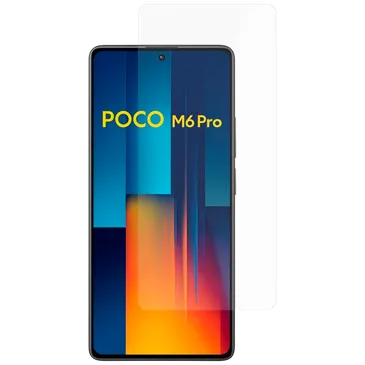 Just in Case Gehärtetes Glas Clear Displayschutzfolie Poco M6 Pro