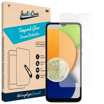 Just in Case Gehärtetes Glas Clear Displayschutzfolie Samsung Galaxy A04