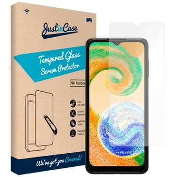 Just in Case Gehärtetes Glas Clear Displayschutzfolie Samsung Galaxy A04s