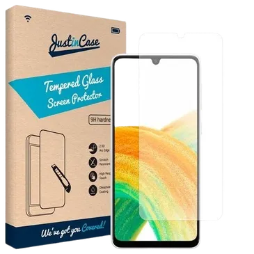 Just in Case Gehärtetes Glas Clear Displayschutzfolie Samsung Galaxy A33 5G