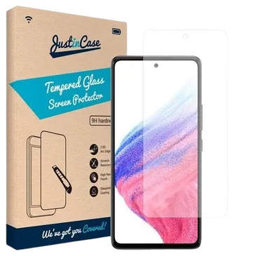 Just in Case Gehärtetes Glas Clear Displayschutzfolie Samsung Galaxy A53 5G