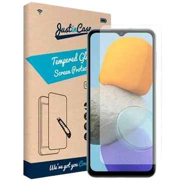 Just in Case Gehaertetes Glas Durchsichtige Displayschutzfolie Samsung Galaxy M23