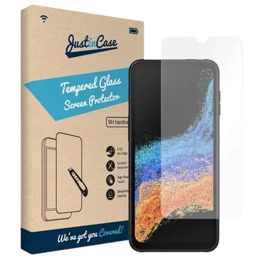 Just in Case Gehärtetes Glas Clear Displayschutzfolie Samsung Galaxy Xcover 6 Pro