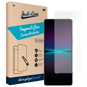 Just in CaJust in Case Gehaertetes Glas Durchsichtige Displayschutzfolie Sony Xperia 1 IV