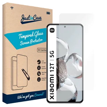 Just in Case Gehärtetes Glas Clear Displayschutzfolie Xiaomi 12T/12T Pro